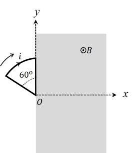 Loop R - sector of circle
                                                        $60^\circ$ variant